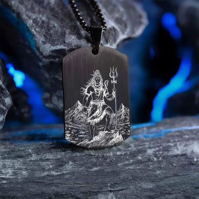 Eternal Shiv Godform Pendant with Chain