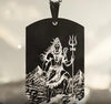 Eternal Shiv Godform Pendant with Chain