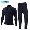 Unisex Work Out Solid Track Suit