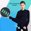 Unisex Work Out Solid Track Suit