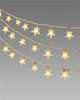 Serial String Star Lights for Decoration