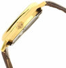 Unique Gold Dial Leather Analog Watch - for Men