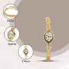 Titan Analog Silver Dial Women's Watch