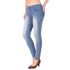 Women's Denim Slim Fit Mid-Waist Jeans