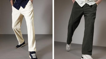 Combo of 2 Men's Caudray Fabric Stylish Pants