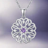 Silver Birthstone Pendant With chain Pack of 1