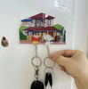 Shinchan & Shiro Acrylic Keychain Wall Hanger