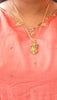 Gold Plated Ambe Mataji Pendant with Chain