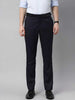 Lycra Blend Solid Regular Fit Mens Formal Trousers