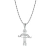 Ram Dhanush Silver Pendant Chain