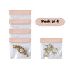 Anti Tarnish Jewellery Bags Pack of 4